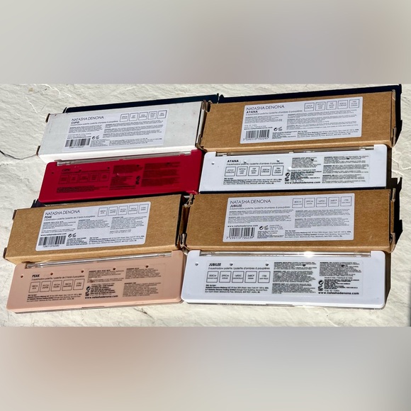 SET OF 4 NATASHA DENONA EYESHADOW PALETTES CUPID AYANA JUBILEE+LTD EDITION PEAK - Picture 8 of 10